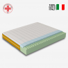 Matelas double mousse mémoire 7 zones déhoussable 25cm 160x190cm Veradea Offre
