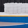 Matelas ressorts ensachés gel mémoire de forme 25 cm 120x190cm Veradea Catalogue