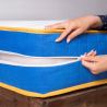Matelas ressorts ensachés gel mémoire de forme 25 cm 120x190cm Veradea Choix