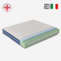 Matelas double ressorts ensachés gel mémoire 25 cm 160x190cm Veradea Offre