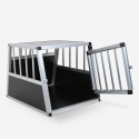 Caisse de transport pour chiens cage rigide en aluminium 54x69x50cm Skaut M Réductions
