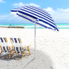 Parasol de plage portable et léger 180 cm Taormina Caractéristiques