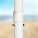 Parasol de plage portable et léger 180 cm Taormina 