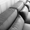 Canapé modulable 3 places confortable moderne en tissu Solv Réductions