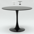 Table ronde 90cm bar salle à manger cuisine design scandinave moderne Tulip