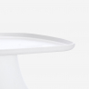Table basse de salon cuisine jardin moderne 48x48 en plastique Bell L Remises