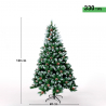 Sapin de Noël 120 cm artificiel de haute qualité avec décorations Ottawa Choix