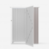Abri de jardin en tôle galvanisée cabanon gris pour outils Amalfi 143X89x186cm Catalogue