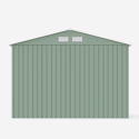 Abri de jardin en tôle galvanisée verte pour outils de jardin Ortisei NATURE 277x191x202cm Modèle
