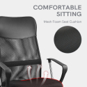 Chaise de bureau fauteuil ergonomique rembourré tissu respirant Adflatus Choix