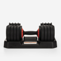 Haltère poids réglable charge variable fitness musculation 25 kg Oonda Réductions