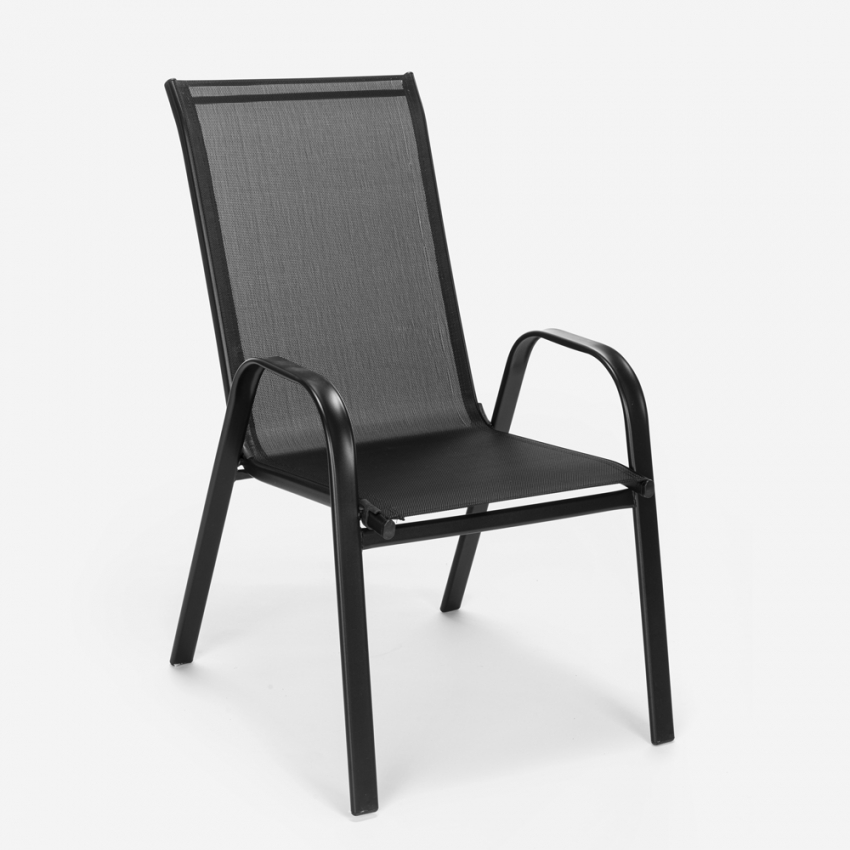 Chaise pour jardin extérieur terrasse bar restaurant design moderne textilène Spritz
