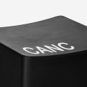 Pouf chaise tabouret en plastique clavier ordinateur pc CANC Réductions