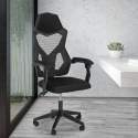 Chaise de jeu ergonomique respirante au design futuriste Gordian Dark Vente