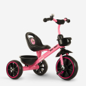 Tricycle pour enfants avec siège réglable panier de rangement Bip Bip 