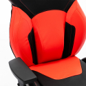 Chaise de jeu ergonomique en similicuir de sport réglable Portimao Fire Prix