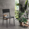 Chaise de cuisine bar restaurant et jardin au design moderne Liner Achat