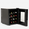 Réfrigérateur et cave à vin à LED monozone 12 bouteilles Bacchus XII