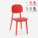 Chaise de cuisine jardin bar restaurant en polypropylène au design moderne Geer Offre