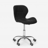 Chaise pivotante tabouret de bureau roues réglables en hauteur Ratal 