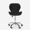 Chaise pivotante tabouret de bureau roues réglables en hauteur Ratal 