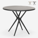 Table ronde jardin cuisine bar restaurant en polypropylène 80 cm Gang 80 Réductions