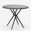 Table ronde jardin cuisine bar restaurant en polypropylène 80 cm Gang 80 Choix