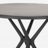 Table ronde jardin cuisine bar restaurant en polypropylène 80 cm Gang 80 Modèle