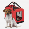 Sac de transport pliable pour petits chiens et chats 58x40x44.5cm Oliver M 