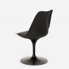 table ronde 90 cm + 3 chaises style Tulipane design scandinave moderne ellis Prix
