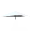 Toile de remplacement pour parasol de jardin 2x2 carré Plutone Promotion