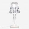Lampe de table design moderne transparent maison restaurant Crystal Vente