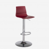 Tabouret bar de cuisine design mat réglable en hauteur Grand Soleil Imola Matt 