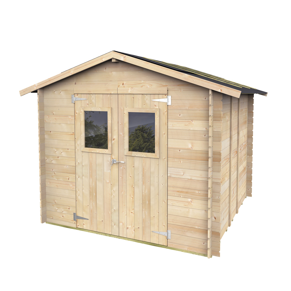 Abri De Jardin En Bois Double Porte Cabanon Pour Outils Hobby X Eur Picclick Fr