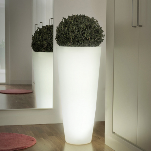 Vase Lumineux Ø 39 hauteur 85 cm design extérieur jardin Hydra