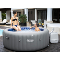 Spa gonflable ronde 216x80cm Bestway Lay-Z SPA Santorini Hydrojet Pro 7 places 60075 Offre
