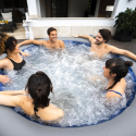 Spa gonflable ronde 216x80cm Bestway Lay-Z SPA Santorini Hydrojet Pro 7 places 60075 Réductions