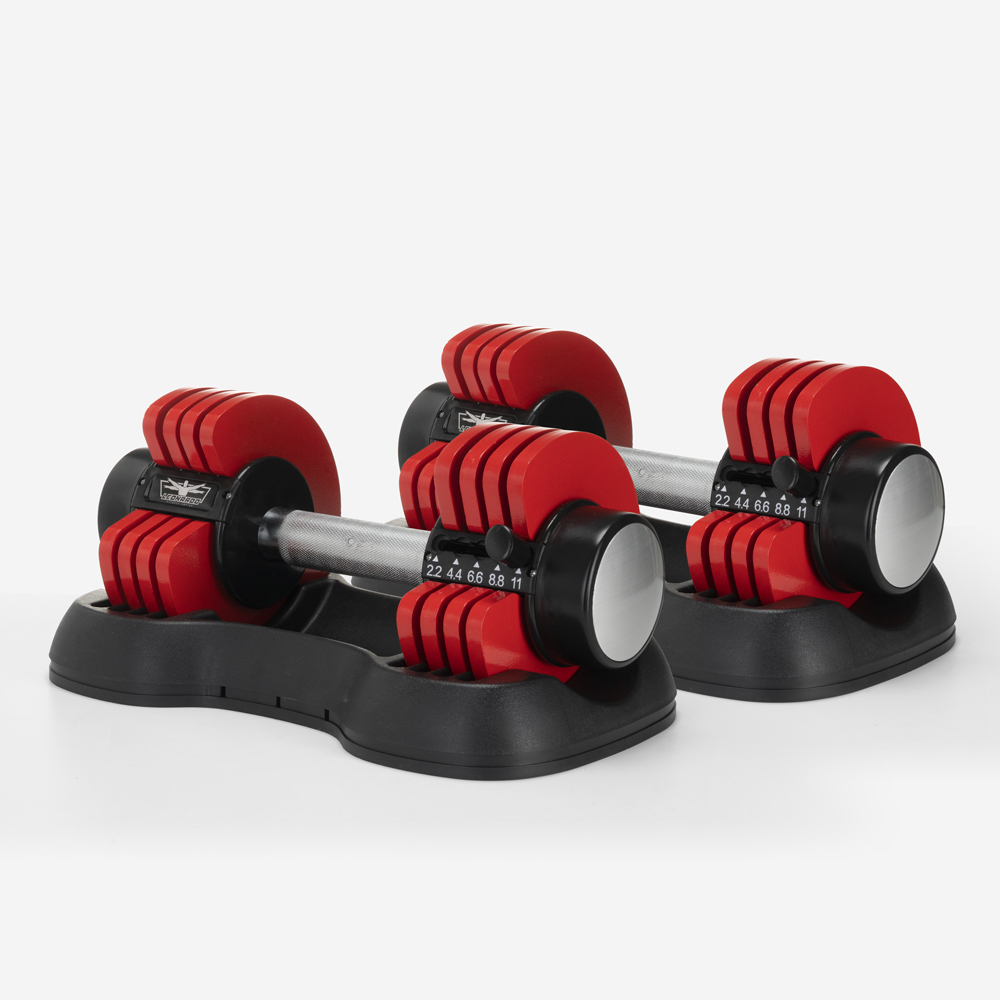 Paire d'haltères 2 x 12 kg poids réglable home gym fitness Erope