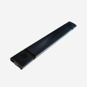 Chauffage infrarouge Bluetooth sans lumière 1000W haut-parleurs Spaik Vente