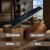 Radiateur infrarouge sans émission lumineuse 1800W Bluetooth haut-parleurs Spaik Pro Remises