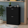 Meuble chaussure 2 portes battantes jusqu'à 12 paires Sko 