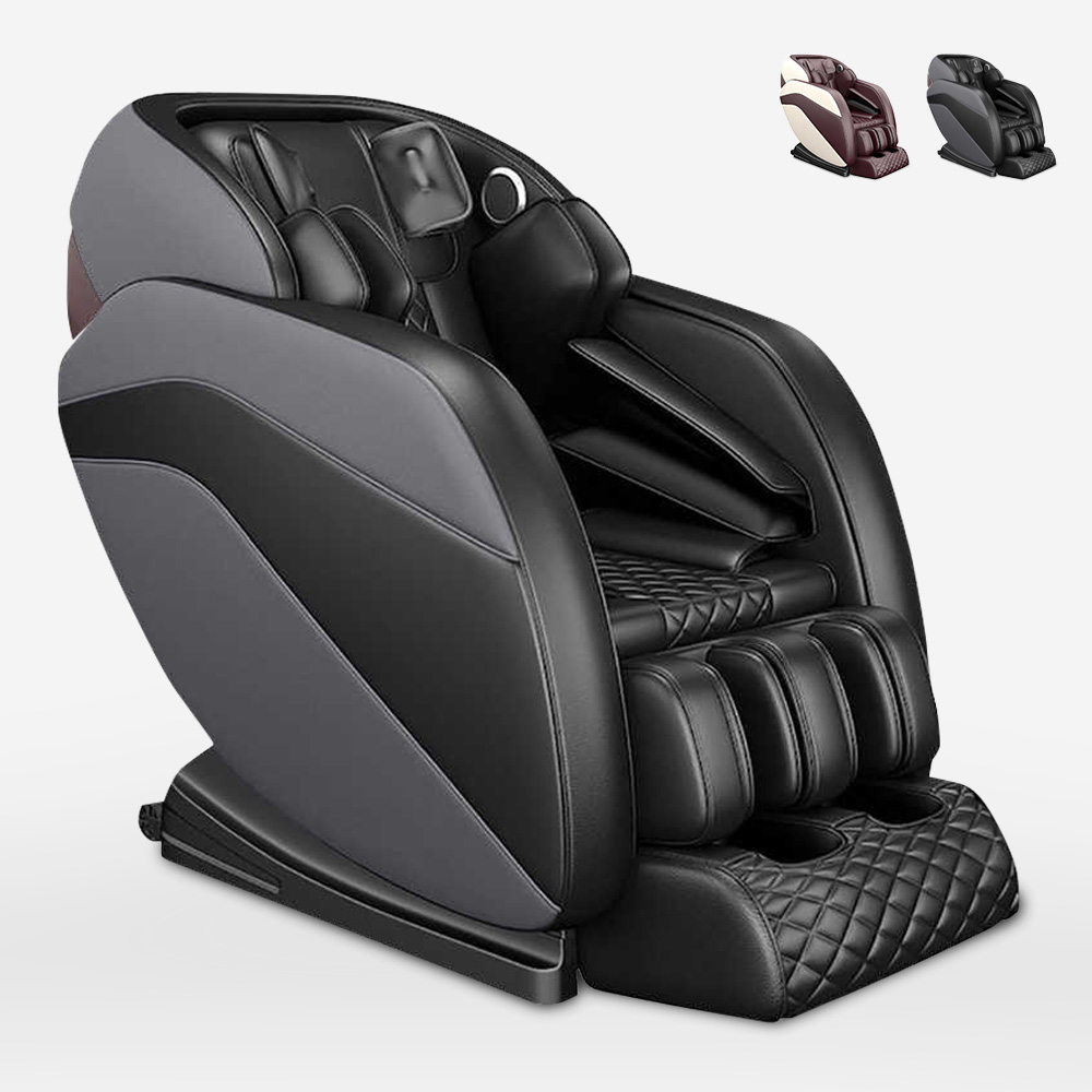 Fauteuil de massage professionnel électrique 3D Zero Gravity Shiatsu Kiran