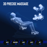 Fauteuil de massage professionnel électrique inclinable 3D Zero Gravity Anisha 