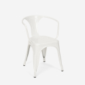 table 80x80cm + 4 chaises design industriel style cuisine et bar hustle black 