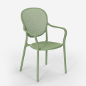 Table Ronde Beige 80cm + 2 Chaises Extérieur Jardin bar Restaurant Valet 