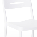 Ensemble 2 Chaises Design Moderne et 1 Table Carrée Noire 70x70cmpour Jardin Restaurant Bar Larum Dark 