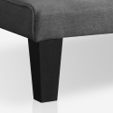 Canapé convertible 2 places clic-clac tissu design moderne pour salon Neluba Réductions