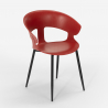 Ensemble Table Carrée 80x80cm Industriel et 4 Chaises Design Cuisine Restaurant Moderne Reeve 
