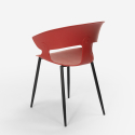 Ensemble Table Carrée 80x80cm Industriel et 4 Chaises Design Cuisine Restaurant Moderne Reeve 