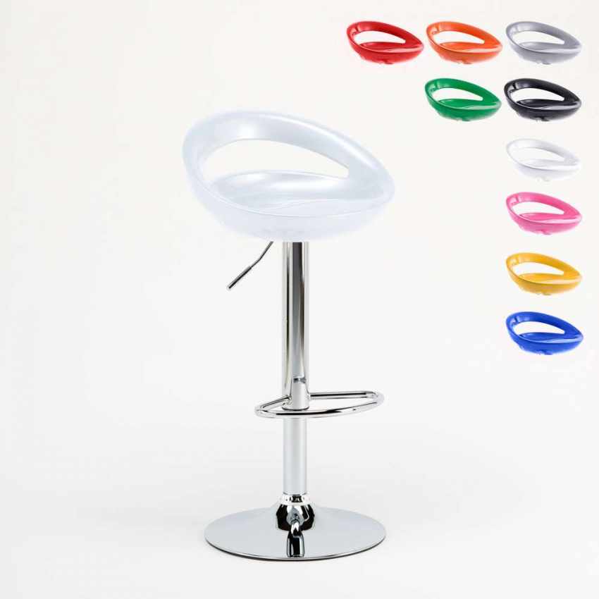 Tabouret de bar et cuisine réglable en hauteur pivotant avec repose-pieds Hollywood Vente Tabouret de bar et cuisine réglable en hauteur pivotant avec repose-pieds Hollywood Vente